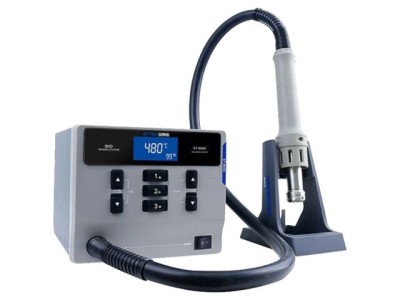 Stație cu aer cald digitală ATTEN 1000W 100-480&amp;deg;C ESD foto