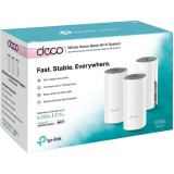 Sistem wireless Mesh Complete Coverage - router AC1200 ,Deco E4(3-pack), TP-Link