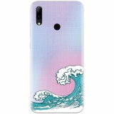 Husa silicon pentru Huawei P Smart 2019, Waves