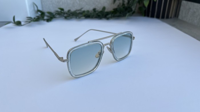 Ochelari Dita Flight - Rama transparenta Lentile verzi degrade