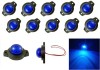 LED Indicator luminos lateral remorca Camion albastru 12 / 24v
