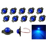 LED Indicator luminos lateral remorca Camion albastru 12 / 24v