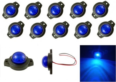 LED Indicator luminos lateral remorca Camion albastru 12 / 24v foto