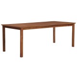 Gossi masa de gradina, 200x100x74 cm, lemn masiv de acacia