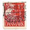 Danemarca - Caravela - Gravura in otel, 1937-1940 - valoare obliterata