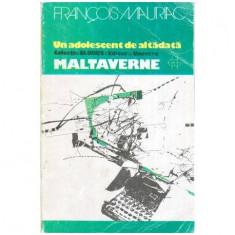 Francois Mauriac - Un adolescent de altadata - Maltaverne - 112601