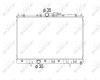 NRF 53792 Radiator, racire motor
