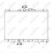 NRF 53792 Radiator, racire motor