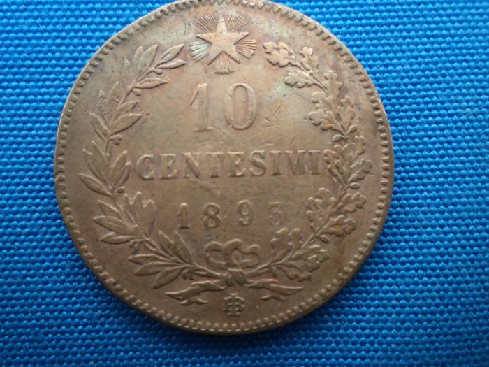 10 CENTISIMI 1893-ITALIA