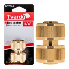 Conector reparator pentru furtun Brass Line 3 / 4&quot;, Tvardy T07314