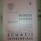 Tratat elementar de matematici generale: Ecuatii diferentiale Caietul 1 vol 5- Neculai Raclis