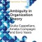 Ambiguity in Organization Theory: From Intrinsic to Strategic Perspectives