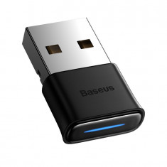 Adaptor Modulator Bluetooth 5.0 Mini Baseus BA04 USB Transmițător Receptor Pentru Computer Negru ZJBA000001