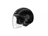 Casca Moto Open Face SMK Laminar Neagra, Marimea XS, Omologare ECE 22.06, Unisex, 1175g