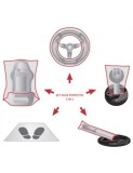 Set huse protectie auto, 5 piese