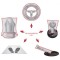 Set huse protectie auto, 5 piese