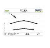 Set 2 buc. stergatoare parbriz Silencio VW CRAFTER, 02.2017-, MAN TGE, 11.2016-, 700+650 mm,
