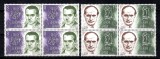 Spania 1980 - EUROPA - Oameni celebri, bloc de 4, MNH, Nestampilat