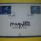 HOPCT PLIC S NR FDC 988 MAGRITTE 1898-1967-/ 1998 -EMISIUNE COMUNA FRANTA -BELGIA -CARTON MAXIMA 21/15 CM