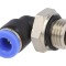 Racord Push-In Rotativ 90&deg; - 15bar 60&deg;C