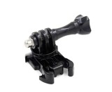 Adaptor quick-release rotativ 360 grade cu surub 55mm pentru GoPro Hero / SJCAM / Xiaomi GP218A, Generic