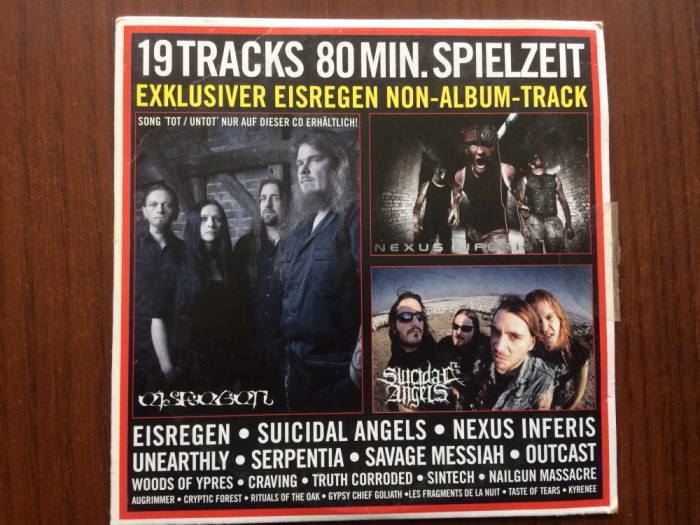 LEGACY #76 2011 various cd disc muzica heavy death doom thrash metal VG+