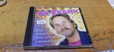CD Audio Frank Zander - Oh, Frank #A8865 foto