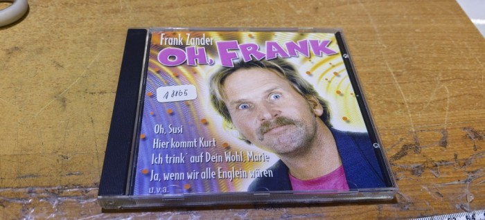 CD Audio Frank Zander - Oh, Frank #A8865