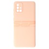 Husa Silicon Samsung Galaxy A71 Pink Sand - Calitate Superioara, Protectie Telefon