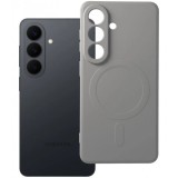 Husa MagSafe pentru Samsung Galaxy S26 S942, OEM, Silicone Mag, Gri