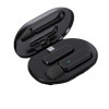 Set Microfon Lavaliera profesionala Wireless, ICIDRA, tip K63, pentru smartphone, tableta, compatibil cu sistemul Android, USB tip C, portabil, negru