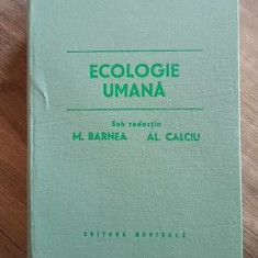 Ecologie umana- M.Barnea, Al.Calciu