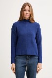 Pepe Jeans pulover din amestec de l&acirc;nă cu turtleneck, PL7000032