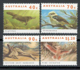 Australia 1993 Mi 1364/67 MNH, nestampilat - Animale pe cale de disparitie