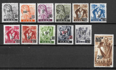 Saar 1947, serie incompleta MNH foto