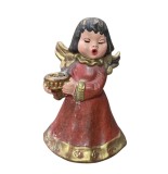 &Icirc;NGERAȘ MICUȚ DECORATIV VINTAGE DIN CERAMICĂ CU SUPORT LUMANARE