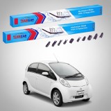 Cumpara ieftin Stergator Mitsubishi i-MiEV Hatchback (HA_) 2010+ | Set Fata Flat Premium - TeamCar