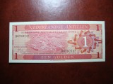 Antilele Olandeze 1 Gulden 1970 UNC, Bancnota Straine, America