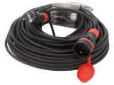 Prelungitor alimentare KEL 3x1,5mm2 40m 16A negru cu 1 priză
