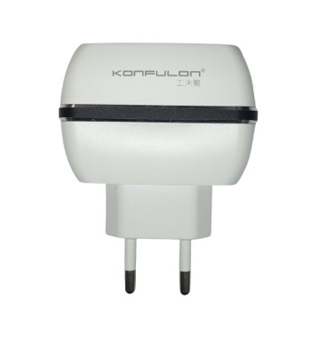 Incarcator la priza Konfulon C23A cu 3 iesiri USB 3.1A negru foto
