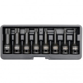 Set chei de impact, Spline M5-M18, prindere 1/2&amp;quot; foto