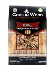 Aschii pentru afumare Mercaton, Lemn Stejar Infuzat, Aroma Cognac, 900g