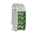 Clemă derivatie, 25mm&sup2;, 1p verde Schrack