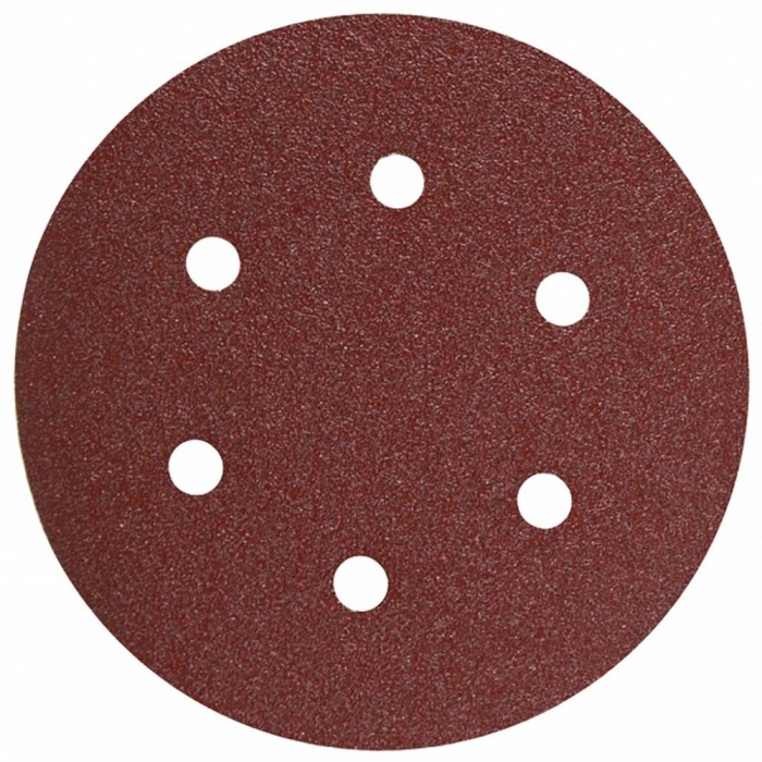 Set, 10 discuri, hartie abraziva, 150mm, K180, slefuitor orbital, Raider, 180718