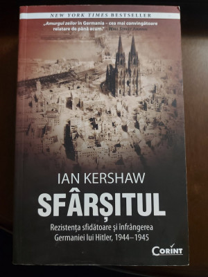 SFARSITUL - de IAN KERSHAW , 2013 foto