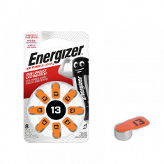 Baterii Energizer 13 PR48 PR13 Zinc-Aer 1,4V Pentru Aparate Auditive Set 8 Baterii foto