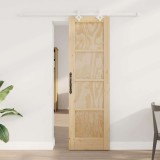 Ușa glisantă cu set de accesorii 61x198.5 cm lemn solid de pin