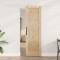 vidaXL Ușă Culisantă Manual Natural și alb 61 x 198.5 cm