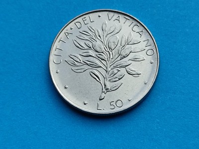 50 Lire 1973 Vatican-AUNC++UNC foto