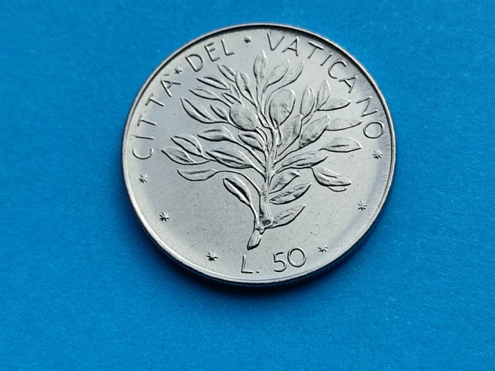 50 Lire 1973 Vatican-AUNC++UNC